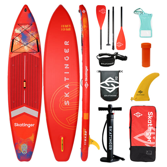 Interstellar Red 350x81x15 cm (11') touring SUP board