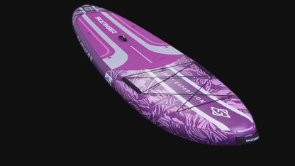 Leafy Expedition Pink 350x89x15 cm (11'6'') yoga SUP board